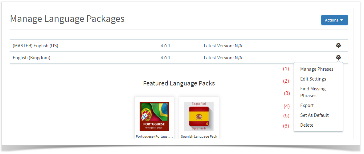 phpFox 4 User Manual > Installing and Managing Language Packs > manage language.png