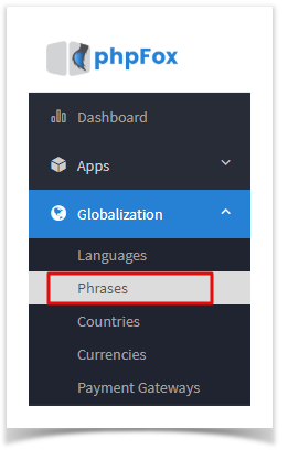 phpFox 4 User Manual > Finding and Editing Phrases > Phrases.png