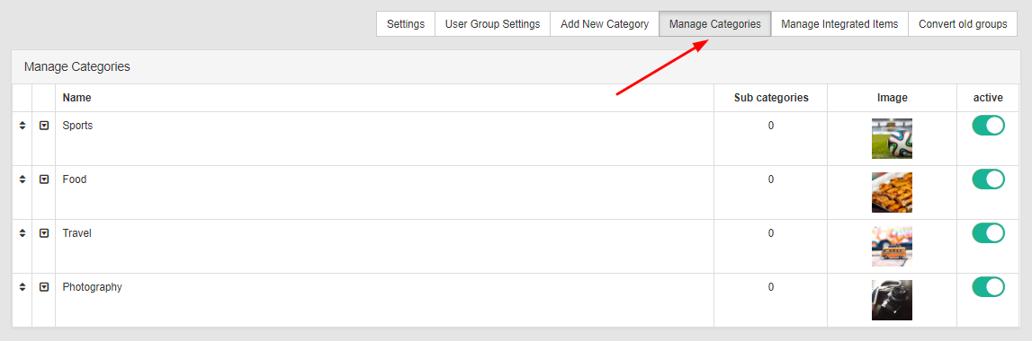 phpFox 4 User Manual > Enabling and Managing the Groups App > manage.png