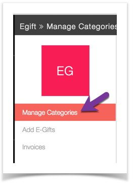 phpFox 4 User Manual > Enabling and Managing E-Gifts > egift manage cat.png