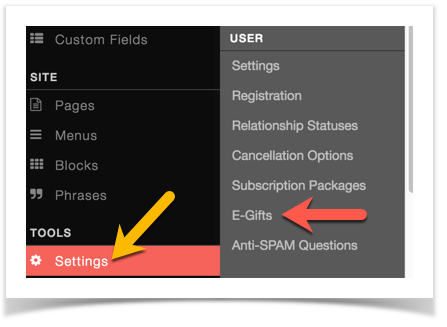 phpFox 4 User Manual > Enabling and Managing E-Gifts > egift setting.png