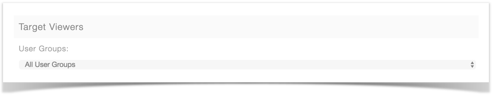 phpFox 4 User Manual > Adding and Managing Announcements > announcement target.png