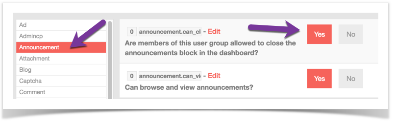 phpFox 4 User Manual > Adding and Managing Announcements > announcement user group.png