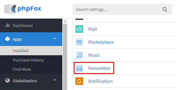 phpFox 4 User Manual > Adding and Managing Newsletters > newsletter.PNG