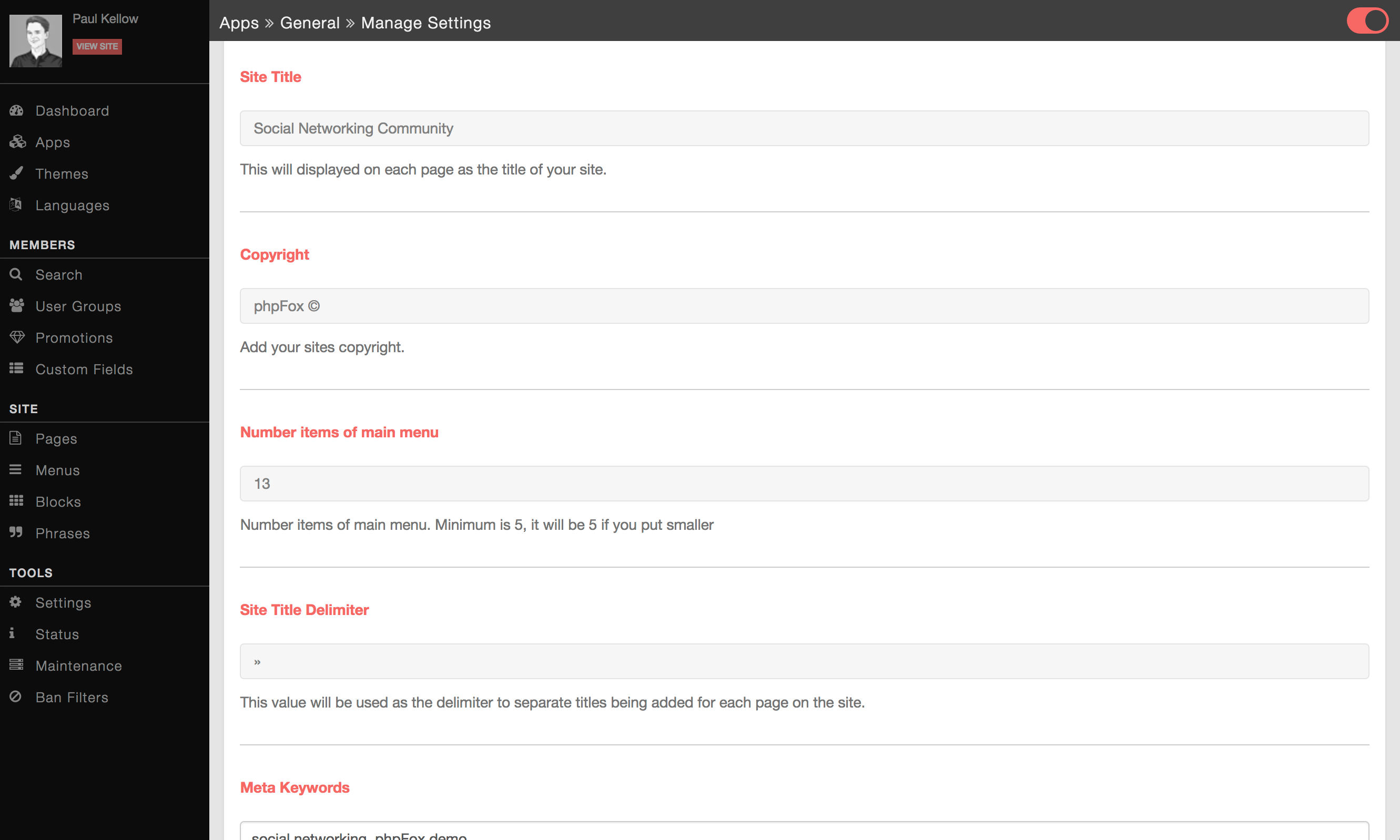 Archived Docs > Configure Site Name, Copyright, Meta Keyword, Meta Description > Screen Shot 2017-10-19 at 4.59.45 PM.png