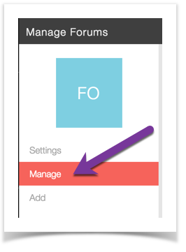 Archived Docs > Managing Forum Settings and Categories > forummanage1.png