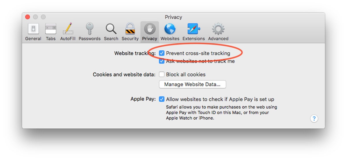 phpFox 4 User Manual > Display Log in form when installing or upgrading app in AdminCP > safari-prevent-cross-site-tracking.jpg