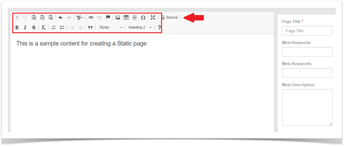 phpFox 4 User Manual > Creating Static Pages > page content.png
