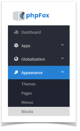 phpFox 4 User Manual > Creating or Editing Blocks > blocks.png